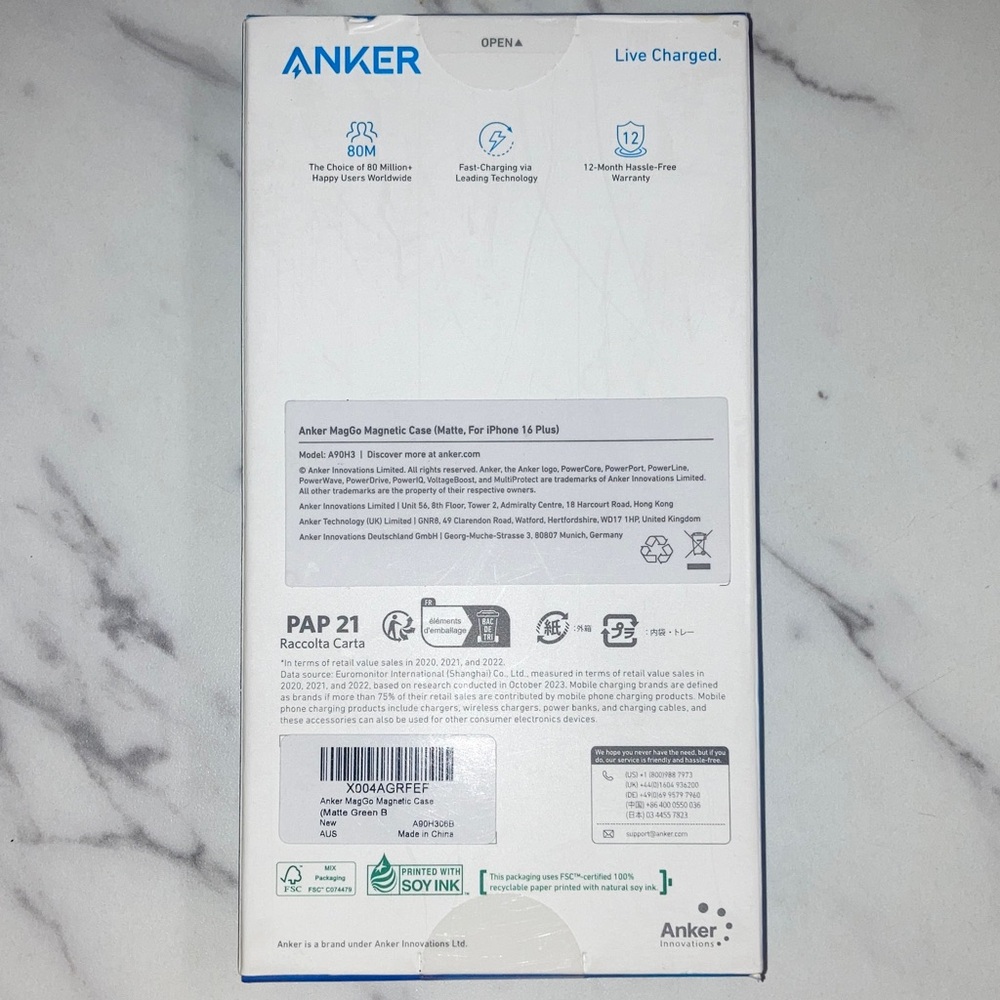 Anker MagGo magnetic case for iPhone 16 Plus